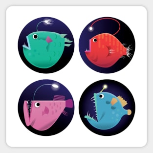 Abyss Fish Sticker